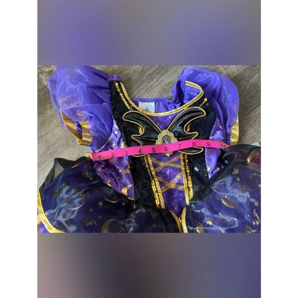 Minnie Mouse Witch Costume for Kids Hat and Dress-Size 7/8‎